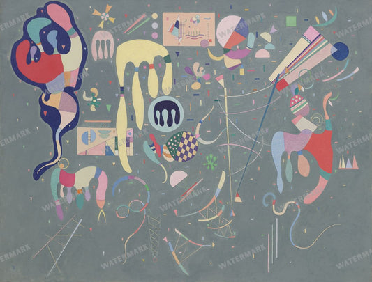 Wassily Kandinsky In The Black Square Vintage Paintings