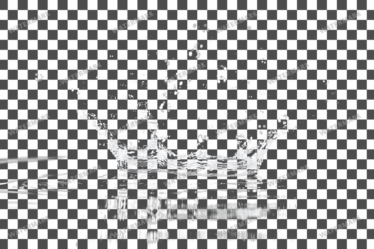 Water Splash Transparent Overlay Pngs