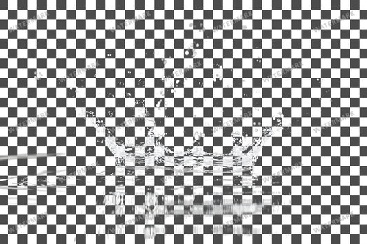 Water Splash Transparent Overlay Pngs