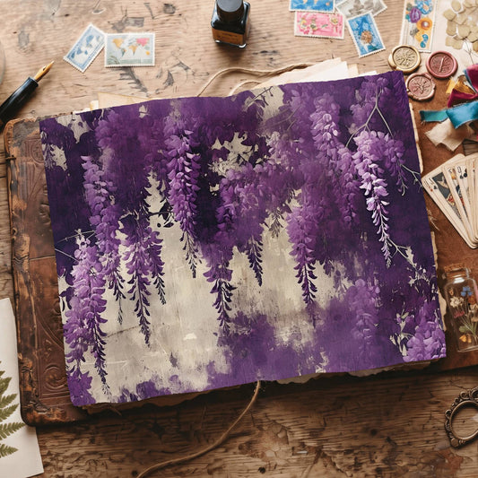Wisteria Digital Papers