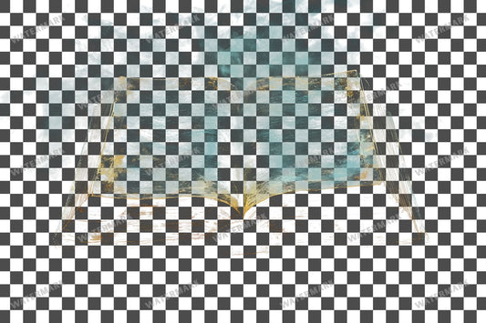 Witch Book Transparent Overlay Pngs