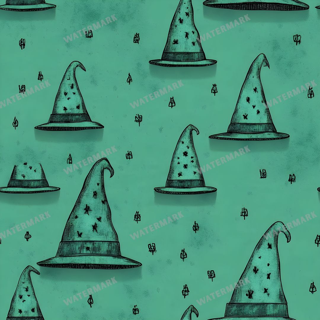 Witchcraft Seamless Pattern