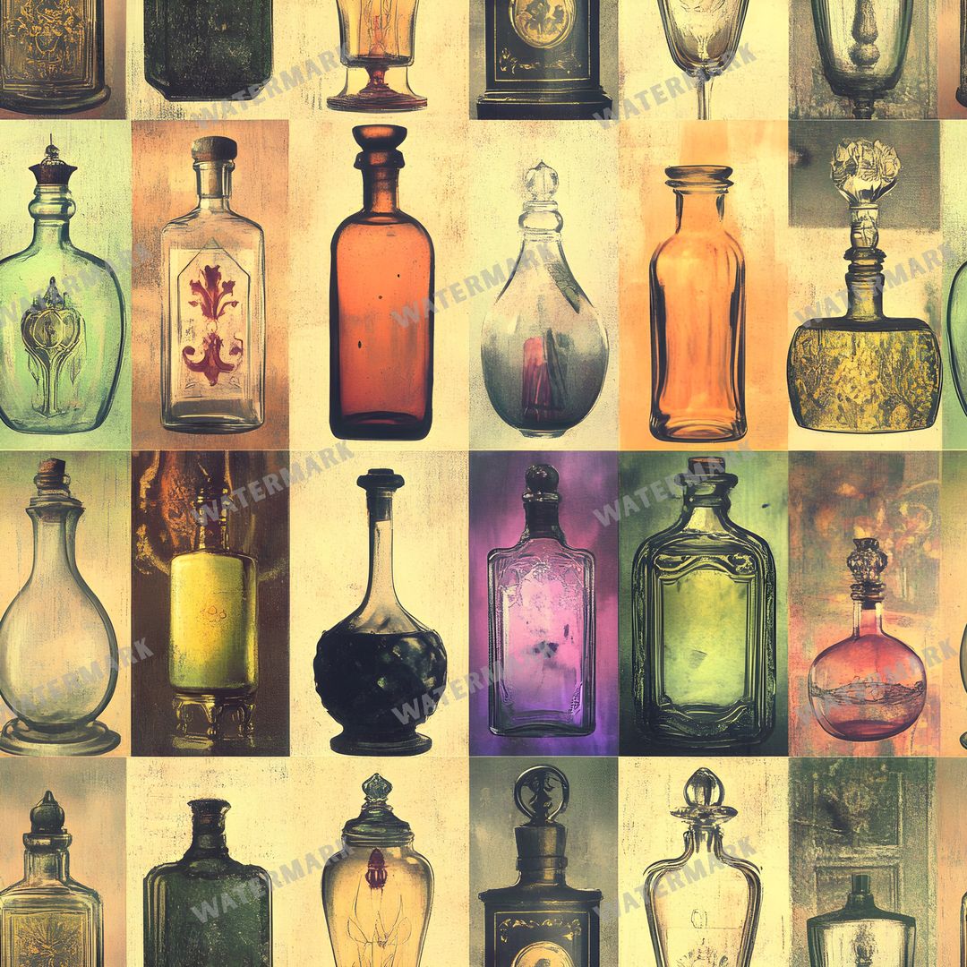 Witchcraft Seamless Pattern