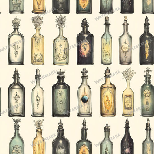 Witchcraft Seamless Pattern