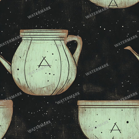 Witchcraft Seamless Pattern