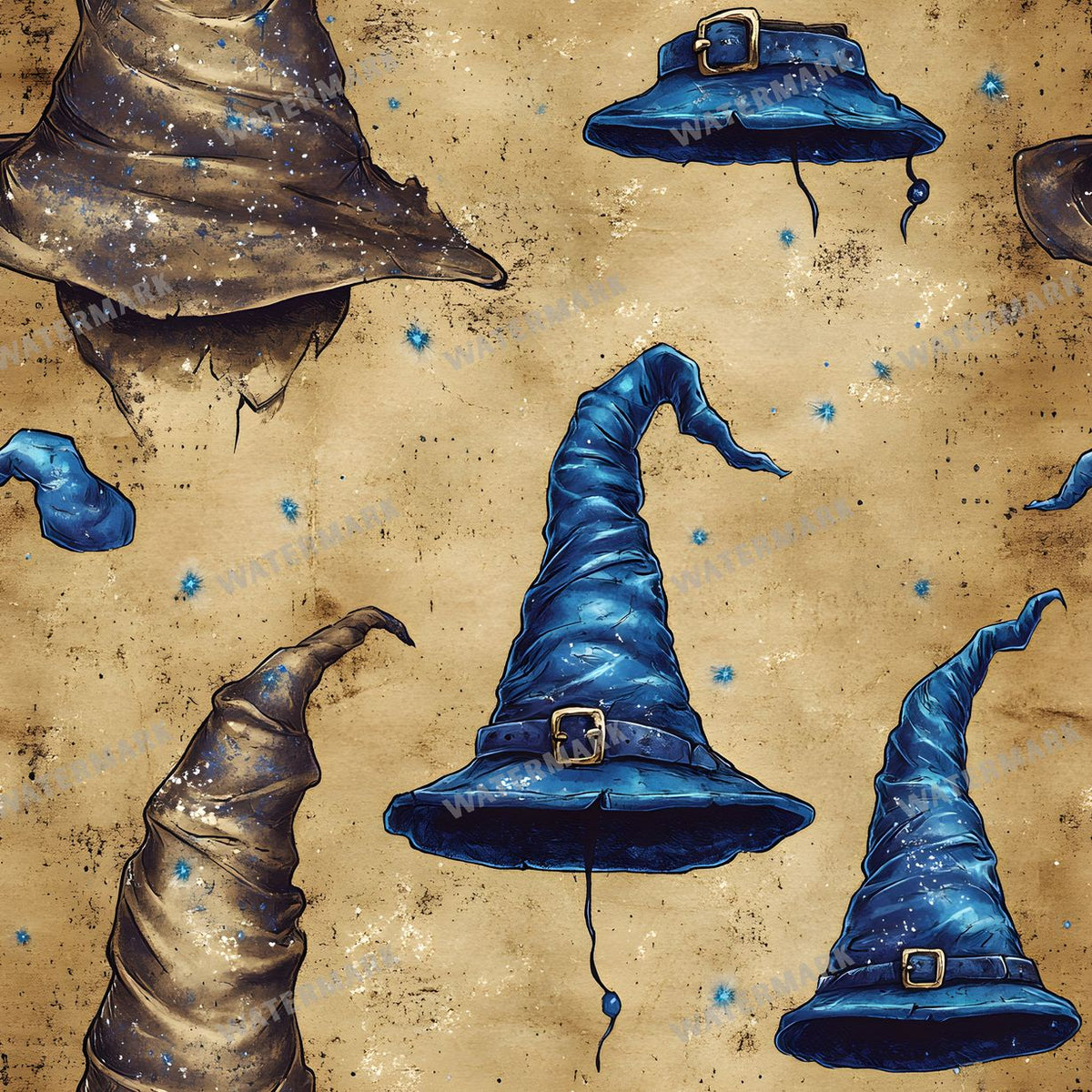 Witchcraft Seamless Pattern