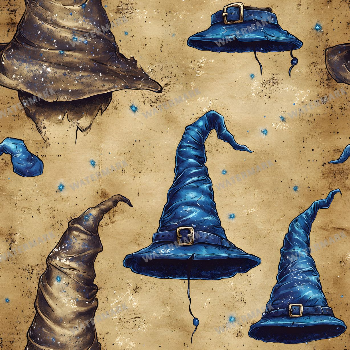 Witchcraft Seamless Pattern