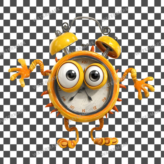 Wobbly Alarm Clipart Pngs