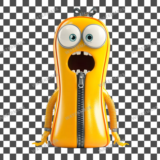 Worried Zipper Clipart Pngs