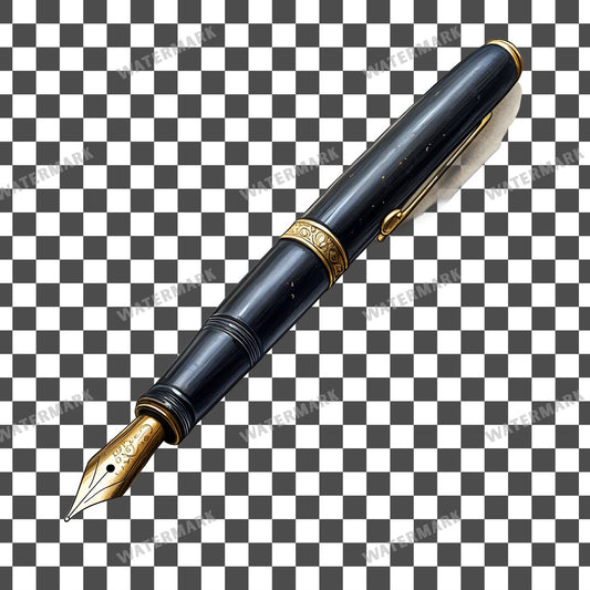 Writing Pen Vintage Style Clipart Pngs