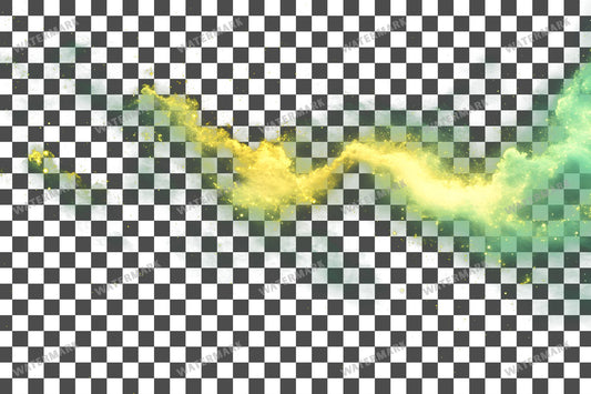 Yellow Green Haze Light Soft Transparent Overlay Pngs
