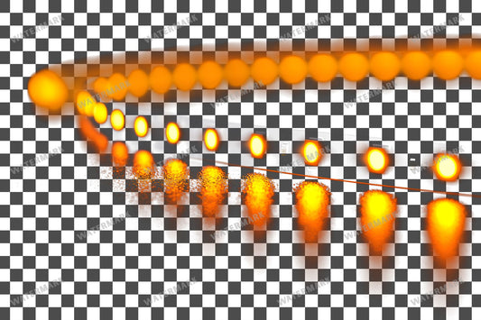 Yellow Led Light Strip Dramatic Transparent Overlay Pngs