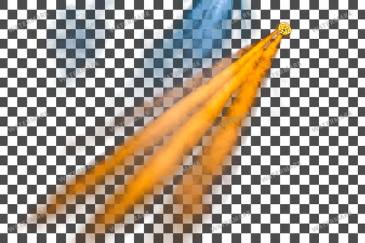 Yellow Spotlight Focused Beam Transparent Overlay Pngs