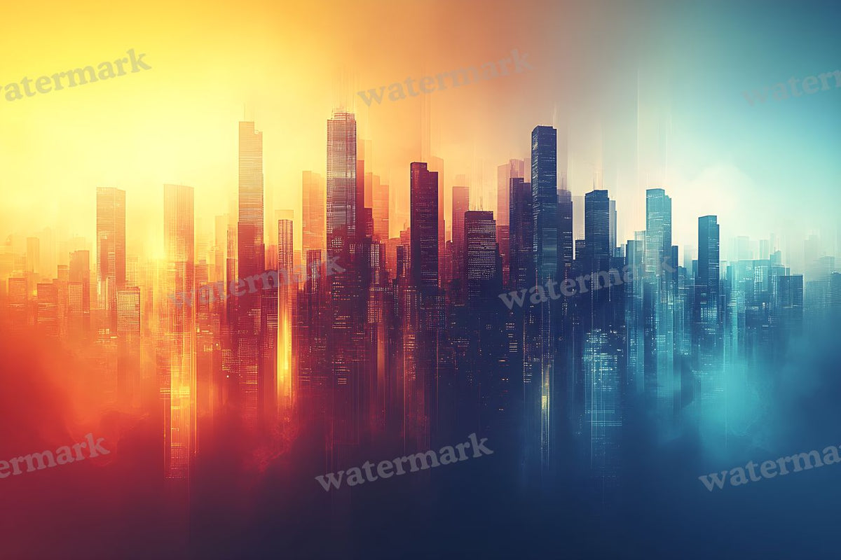 Abstract Skyline Backdrop Images
