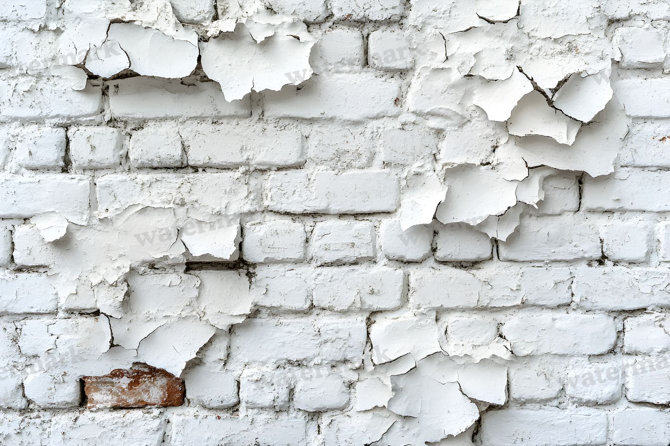 Aged Whitewashed Bricks Backdrop Images