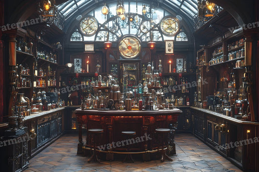 Alchemist Corner Study Backdrop Images