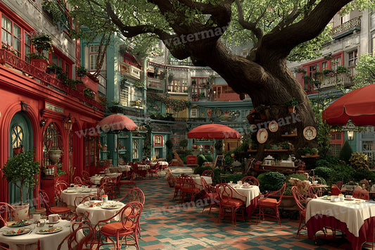 Alice Wonderland Theme Backdrop Images
