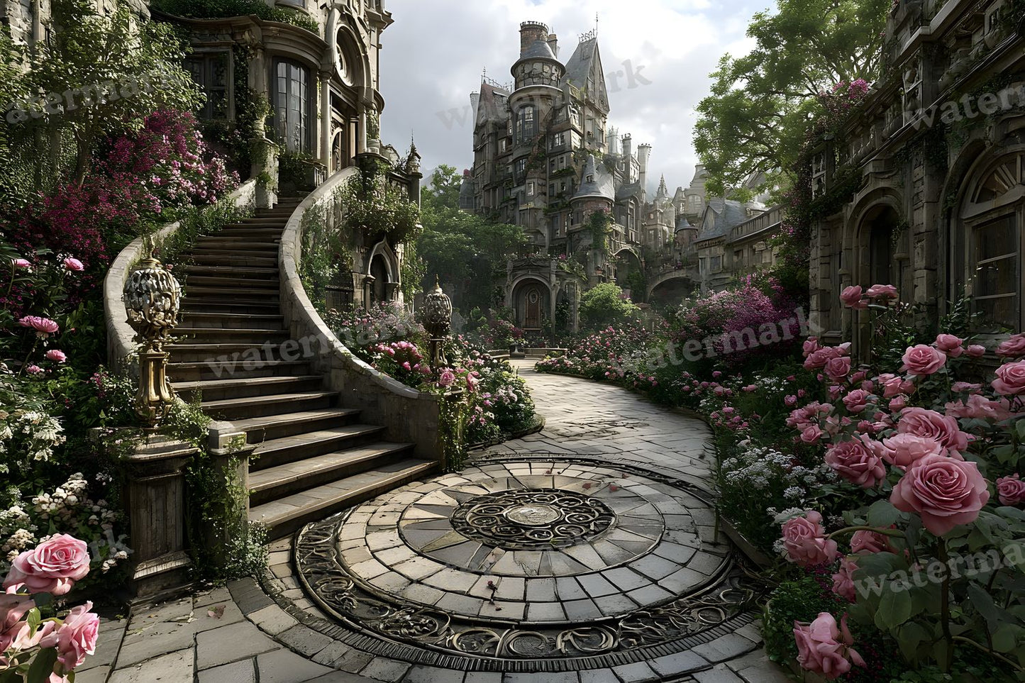 Alice Wonderland Theme Backdrop Images