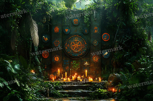 Amazonian Shamanic Ritual Backdrop Images