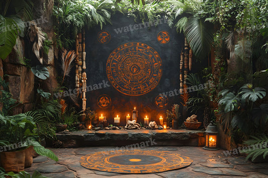 Amazonian Shamanic Ritual Backdrop Images