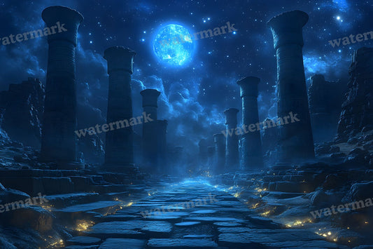 Ancient Egyptian Night Backdrop Images