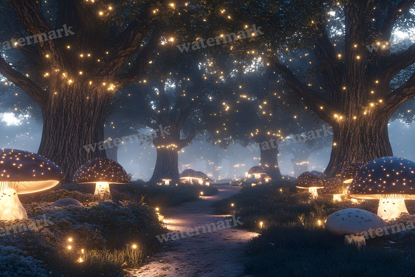 Ancient Fairytale Forest Backdrop Images