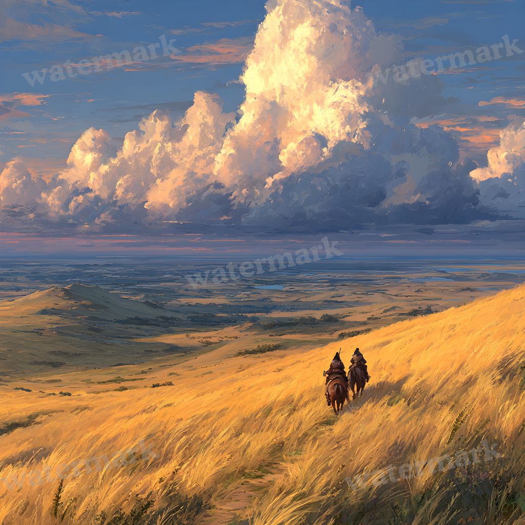 Ancient Mongolia Plains Backdrop Images