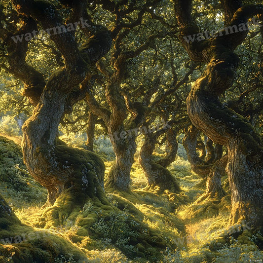 Ancient Oak Backdrop Images