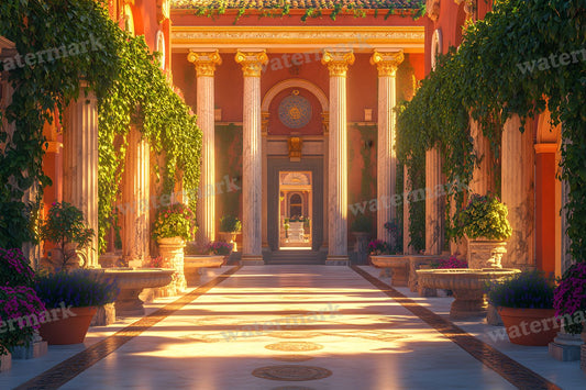 Ancient Roman Courtyard Backdrop Images