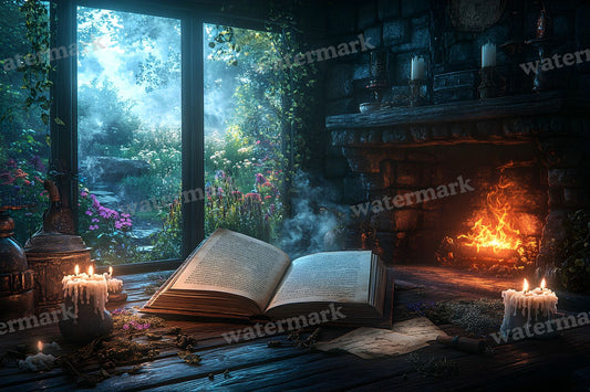 Ancient Witchgrimoire Backdrop Images
