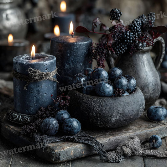 Black Gothic Christmas Backdrop Images