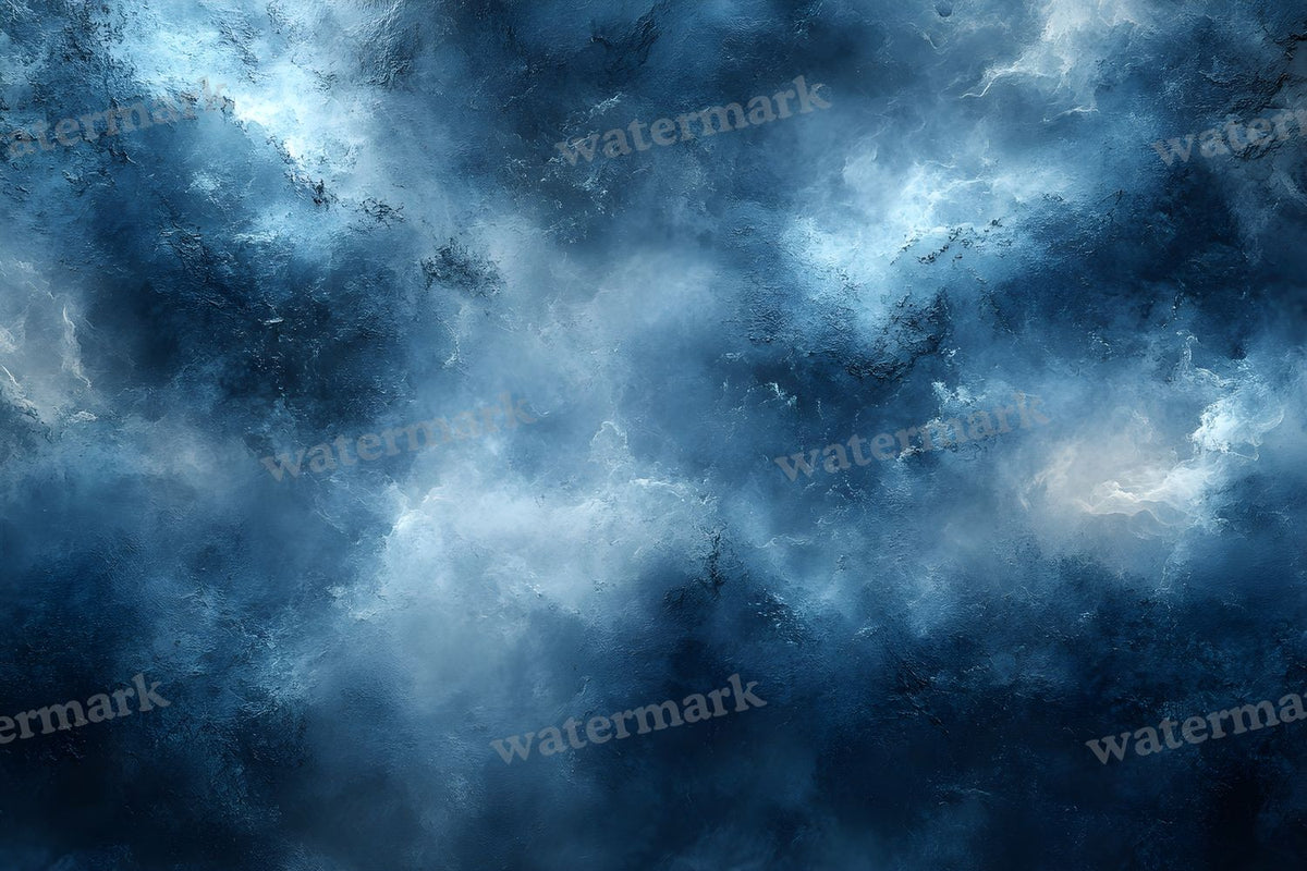 Black Texture Ethereal digital photo backdrop for photo editing, preview 1