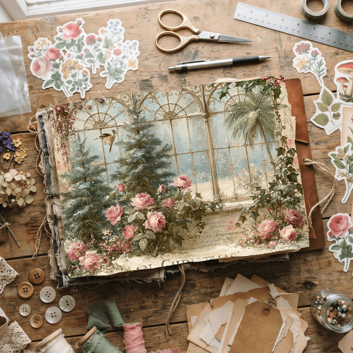 Forgotten Victorian Christmas Conservatory