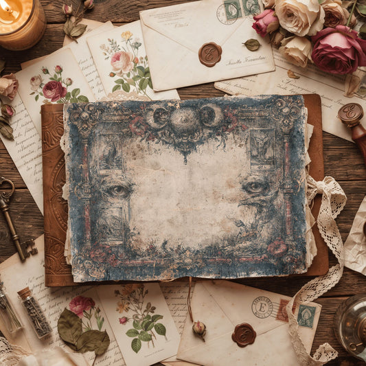 Gothic Tarot Journal Paper