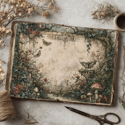 Magical Forest Parchment