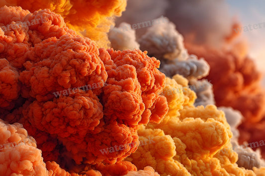 Orange Smoke Texture Backdrop Images