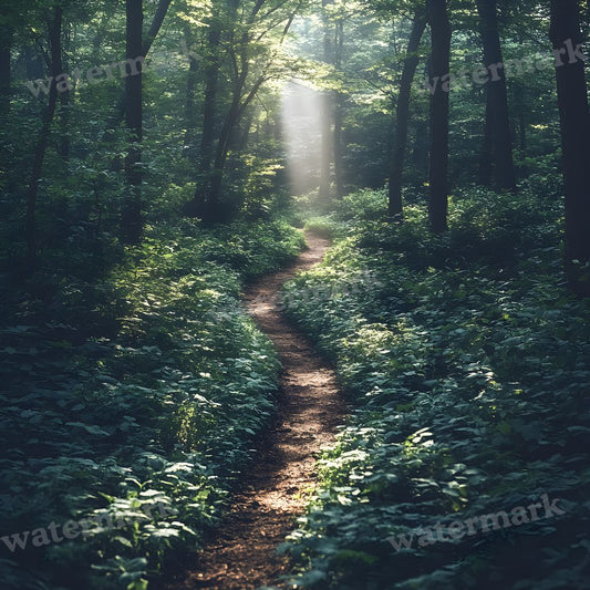 Overgrown Forest Backdrop Images