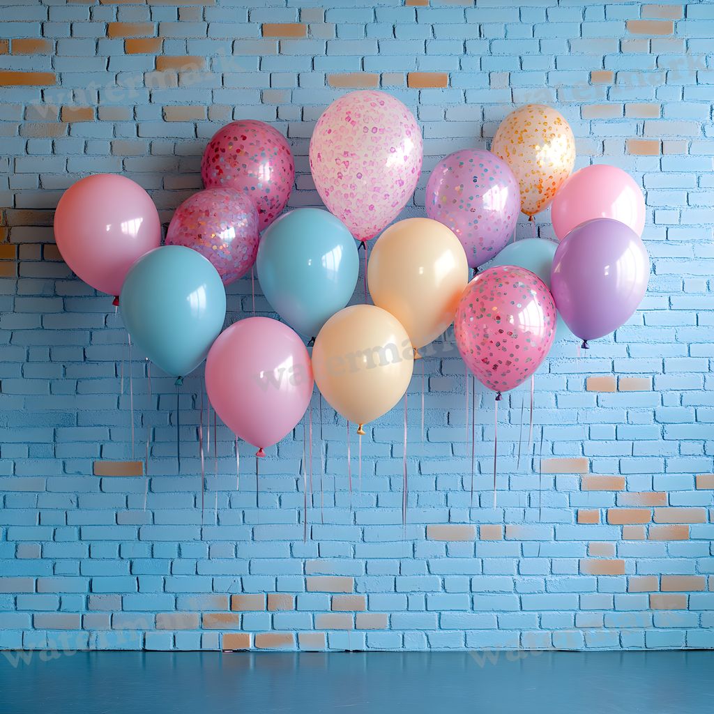 Pastel Birthday Backdrop Images