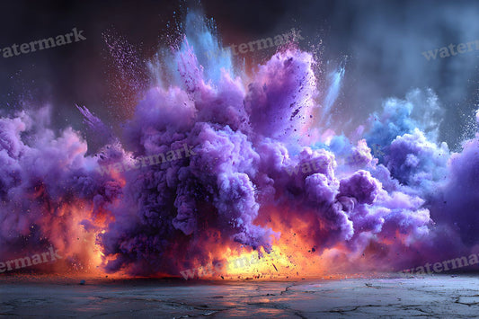 Purple Smoke Action Backdrop Images