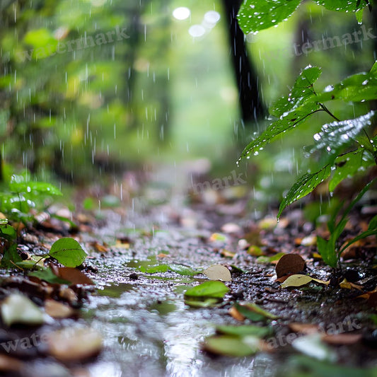Rainy Forest Backdrop Images