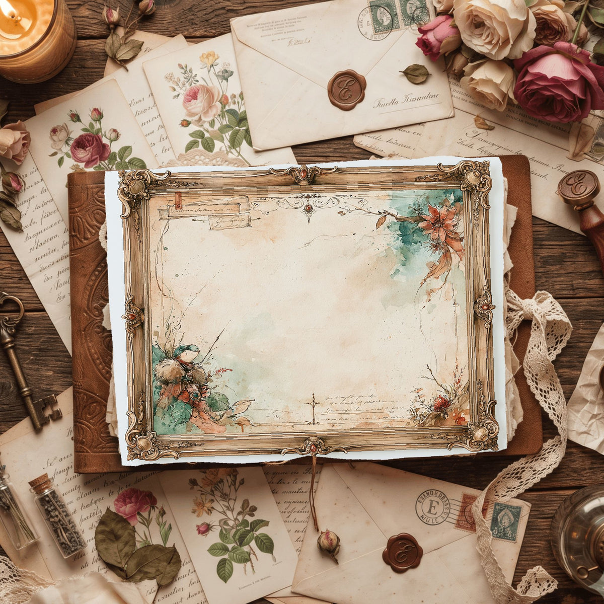 Regal Antique Wooden Frame