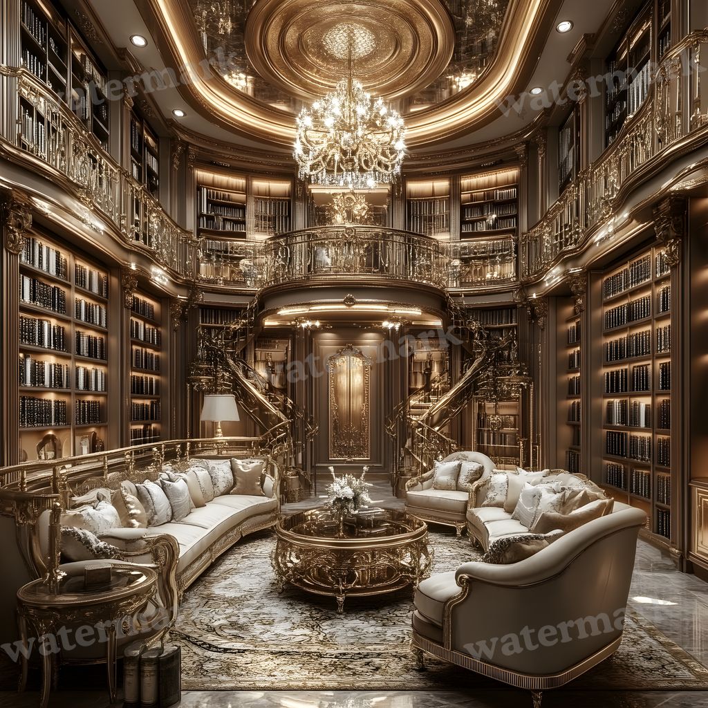 Regal Rooms digital photo backdrop for photo editing, preview 1