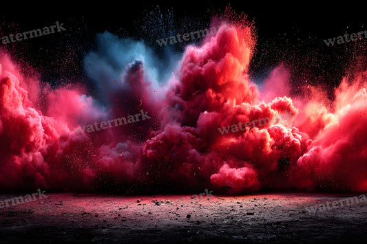 Ruby Smoke Action Backdrop Images