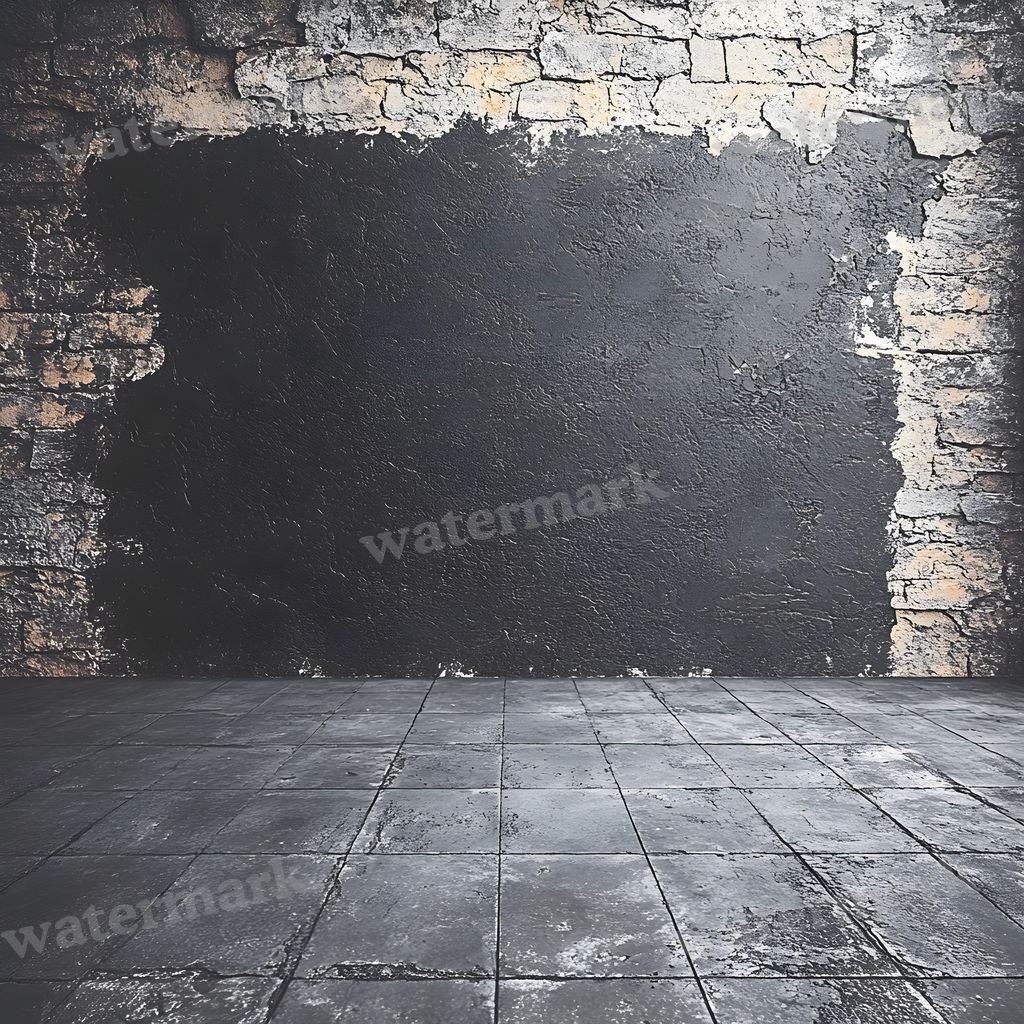 Rustic Textured Wall digital photo backdrop for photo editing, preview 1