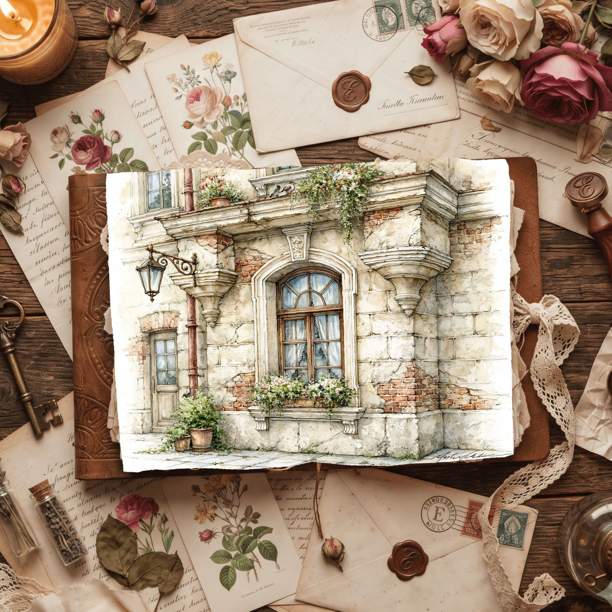 Saint Petersburg Window Watercolor