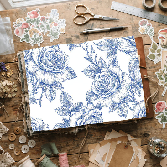 Seamless Botanical Floral Pattern