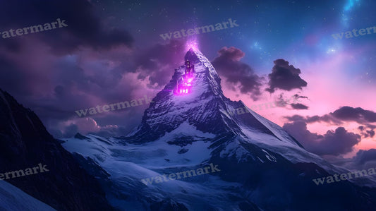 Snowy Mountain Backdrop Images