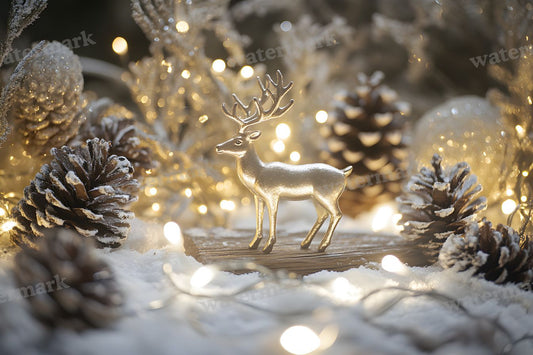 Snowy Winter Scene Backdrop Images