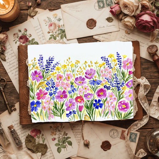 Soft Impressionist Landscape Painting