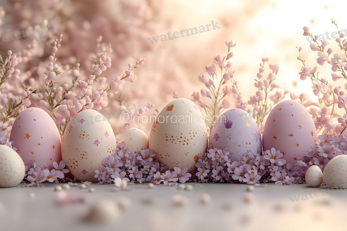 Spring Blossomeggscene Backdrop Images